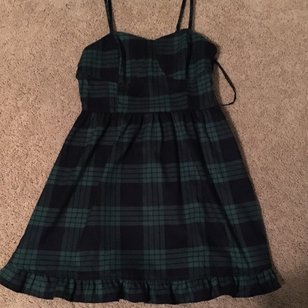 missguided plaid dress